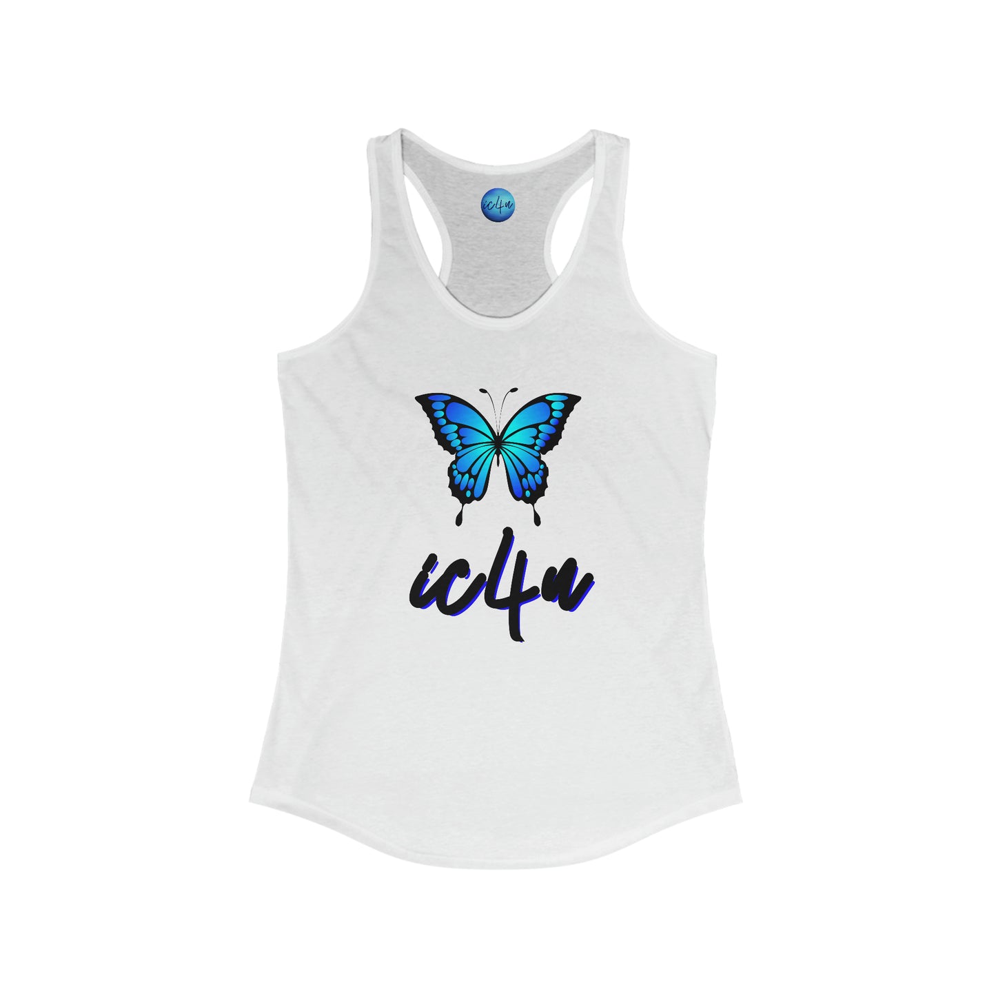 IC4U Butterfly Racerback Tank