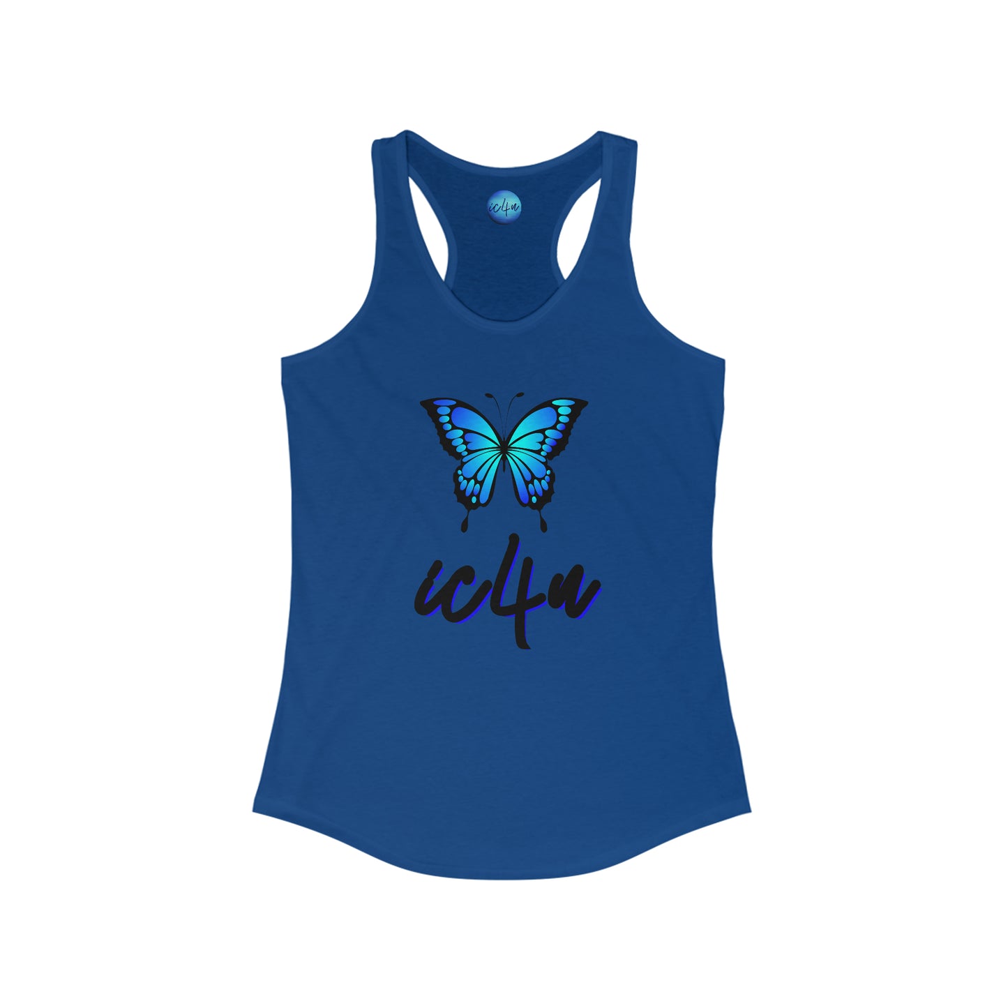 IC4U Butterfly Racerback Tank