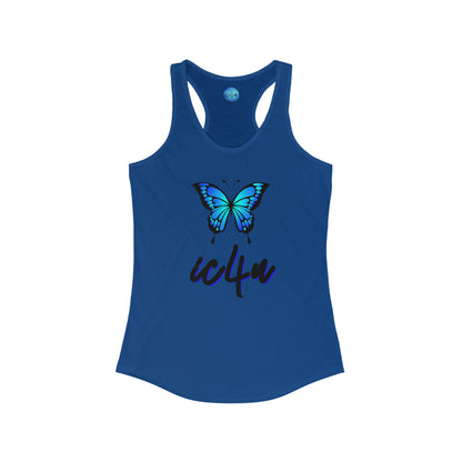 IC4U Butterfly Racerback Tank