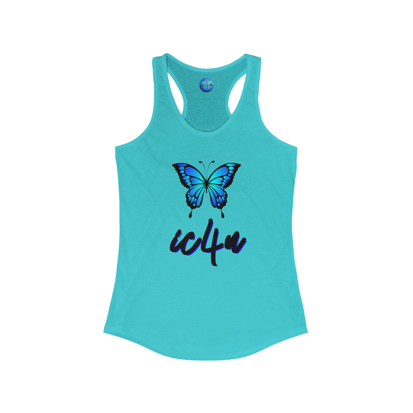 IC4U Butterfly Racerback Tank