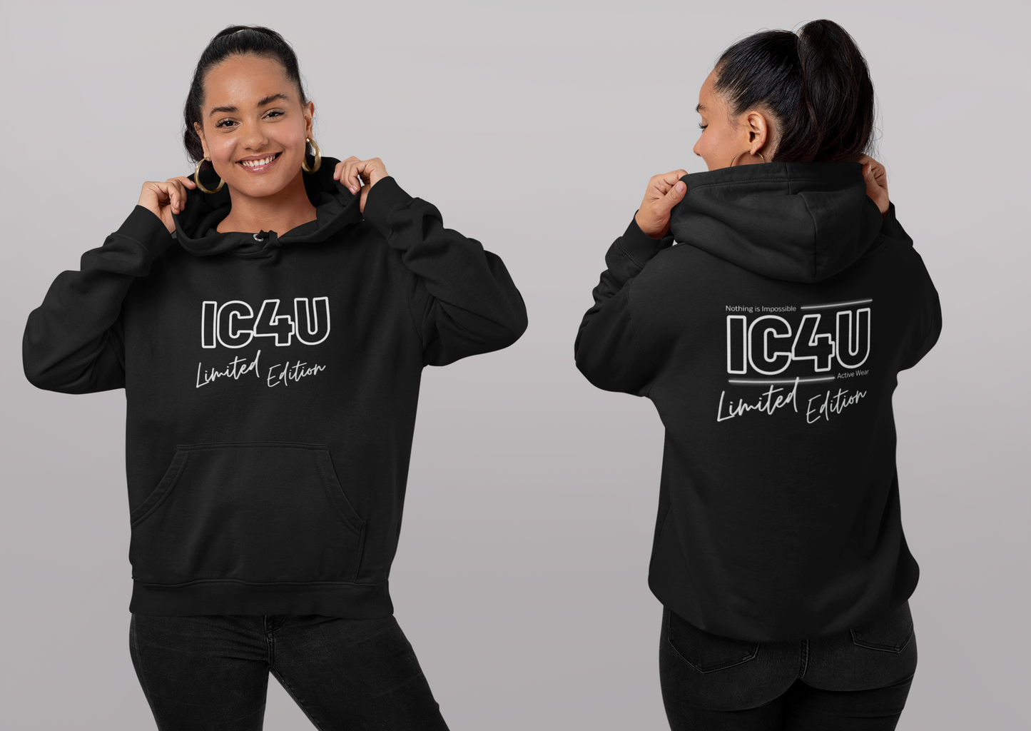 IC4U College Girl Hoodie