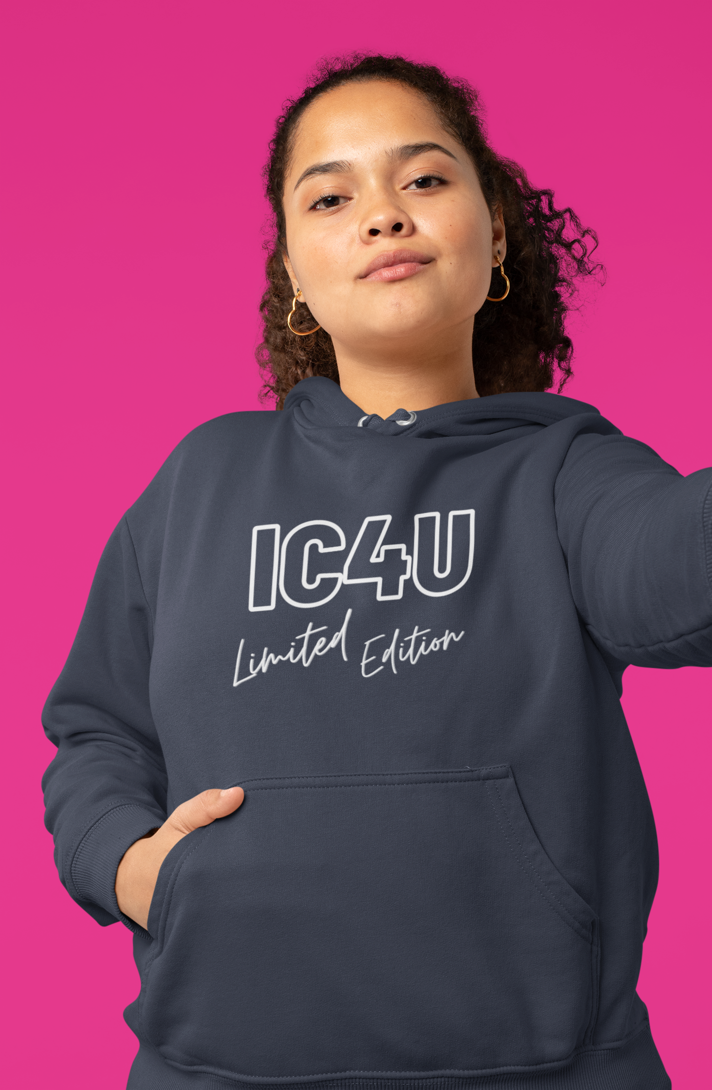 IC4U College Girl Hoodie